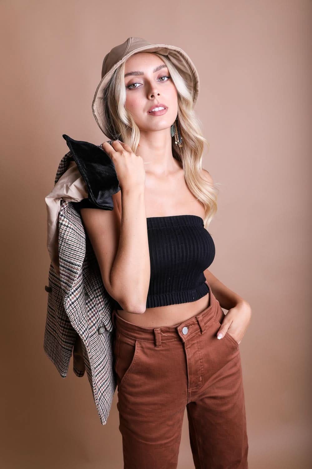 Sophisticated Accordion Bandeau