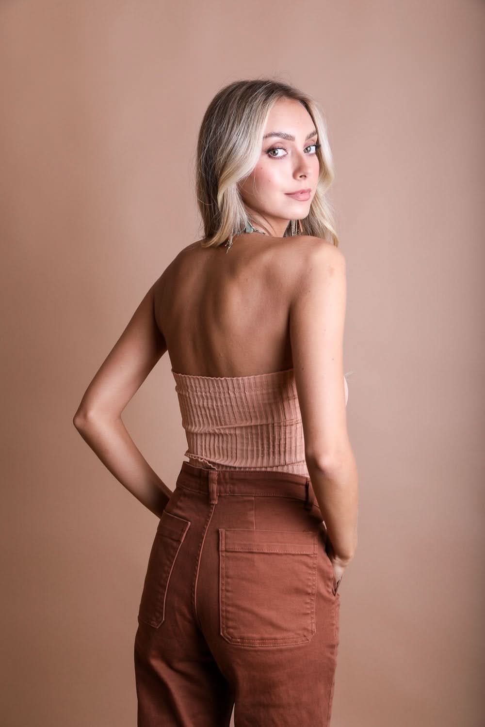 Sophisticated Accordion Bandeau