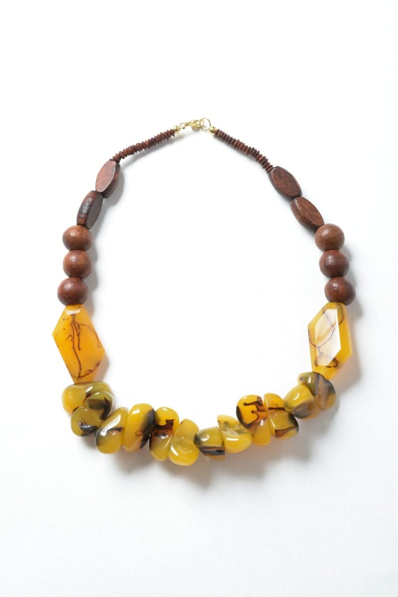 Elegant Chunky Amber Necklace