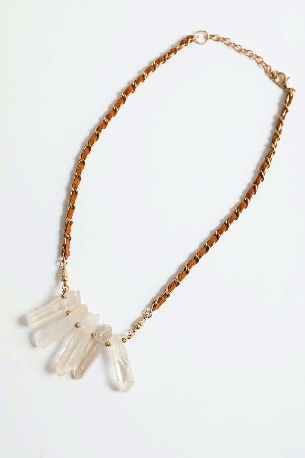 Exquisite Crystal Drop Necklace