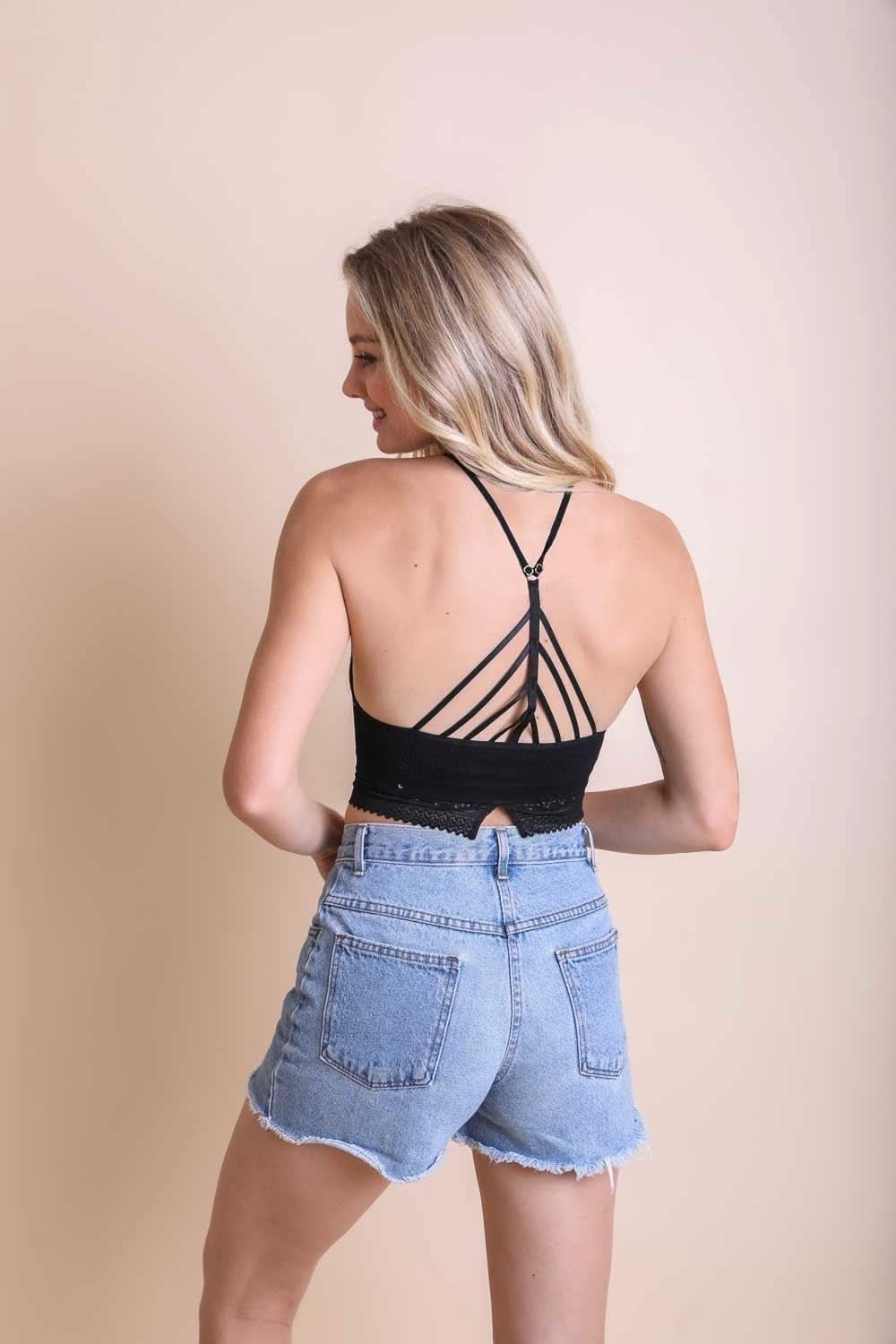 Elegant High Neck Bralette
