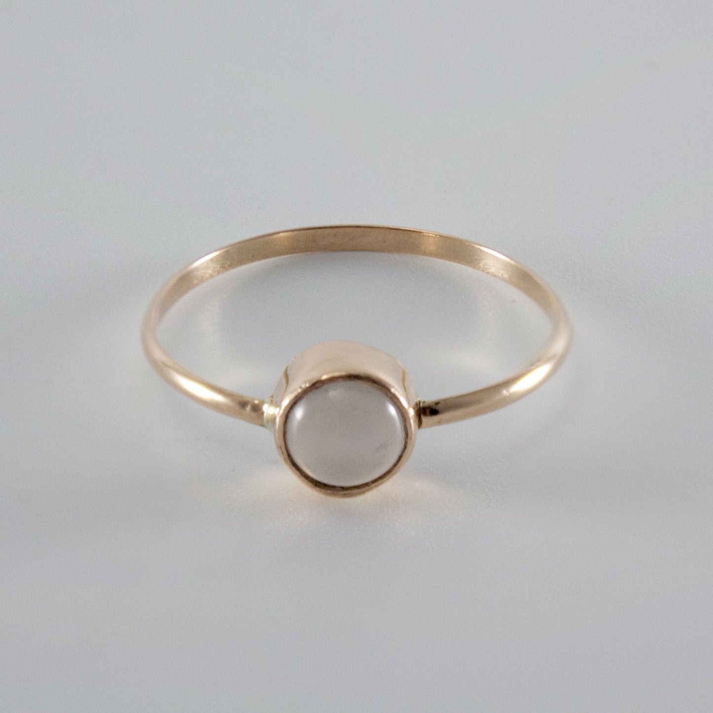 Luxe Dainty Moonstone Gold Ring