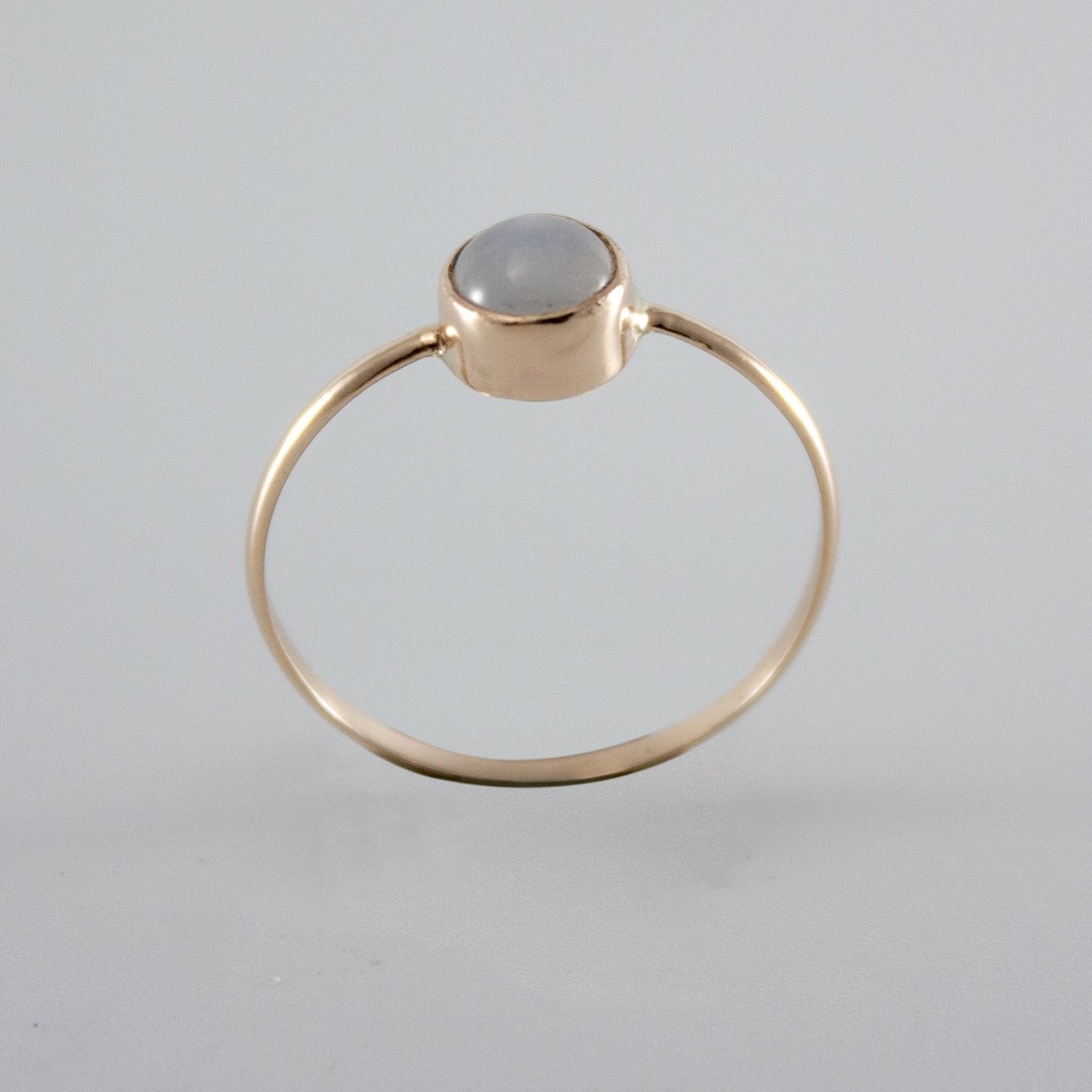 Luxe Dainty Moonstone Gold Ring