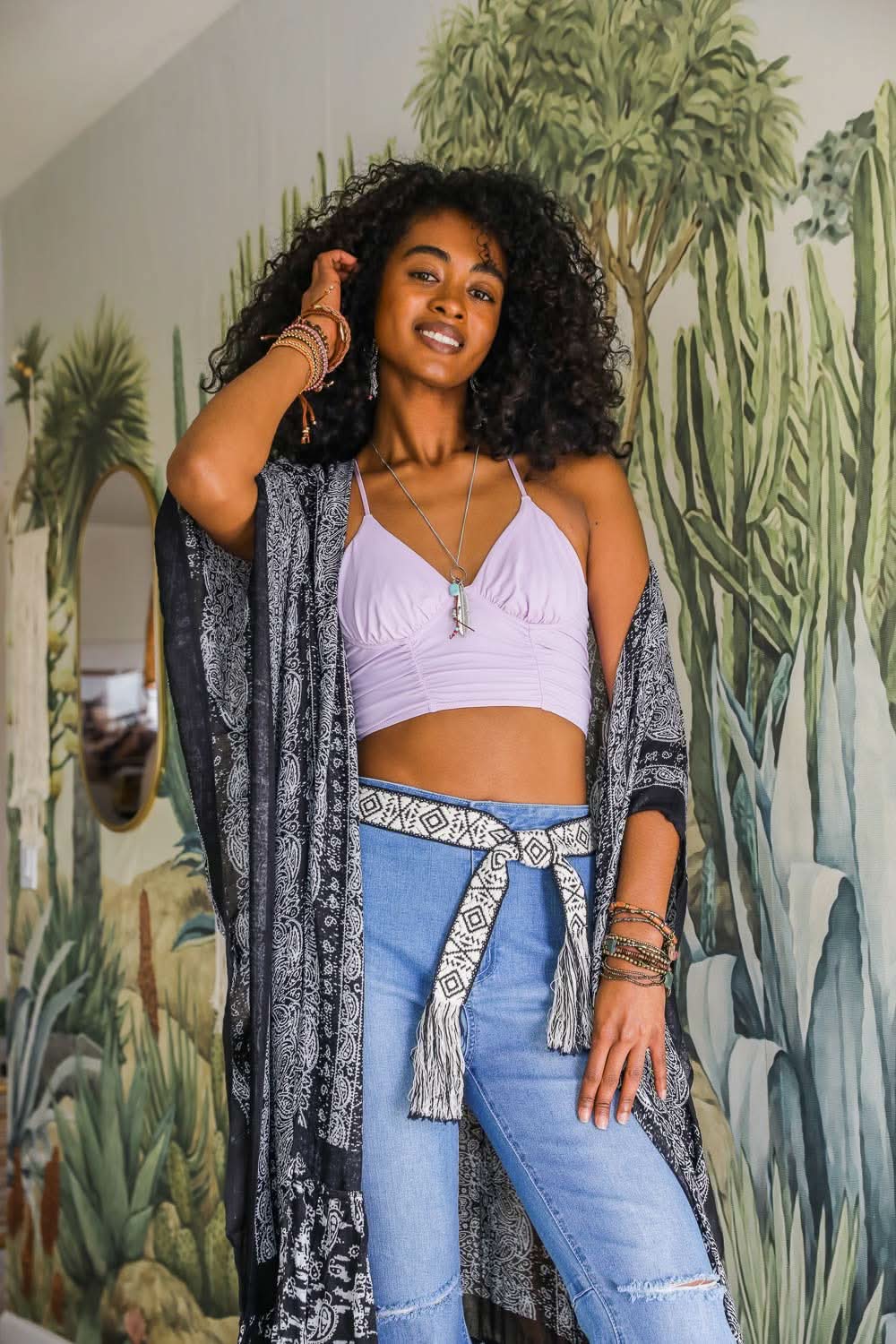 Elegant Ruched Bralette for Layering