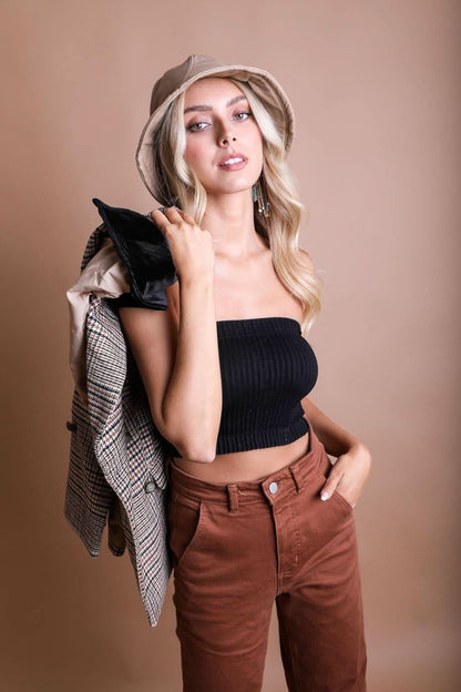 Sophisticated Accordion Bandeau
