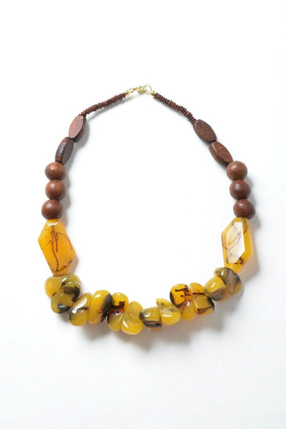 Elegant Chunky Amber Necklace