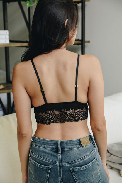 Luxurious Cut Out Lace Bralette